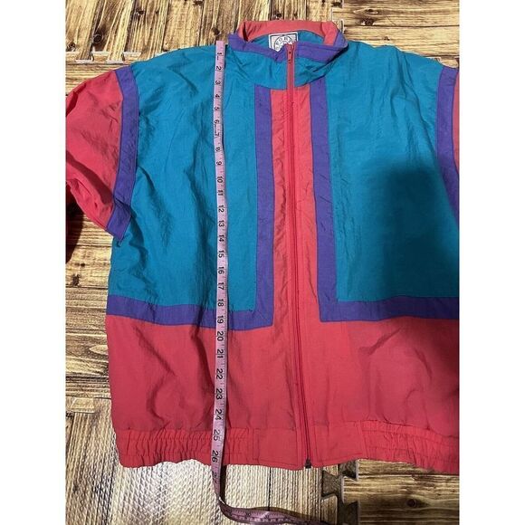 1990s Sports Accent Windbreaker - Picture 6 of 8